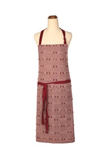 Tuft Apron Ruby