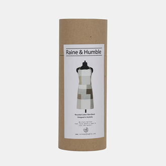 Giant Check Apron Olive