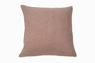Basket Weave Cushion Rose Dawn