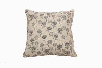 Artichoke Cushion Charcoal 45x45
