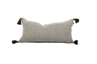 Herringbone Breakfast Cushion Burnt Olive 30x60