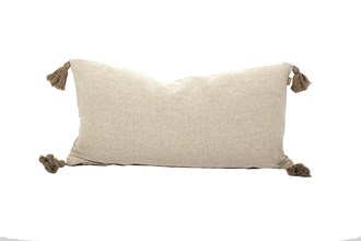 Herringbone Breakfast Cushion Taupe 30x60