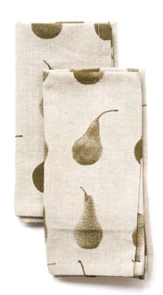 PEAR NAPKIN S/4 KHAKI