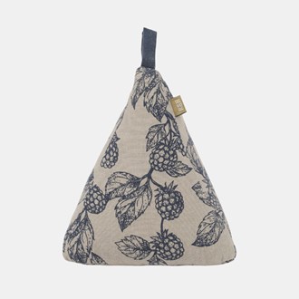 BERRY DOOR STOPPER PYRAMID BLUE