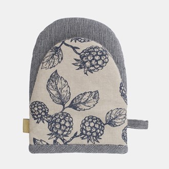 BERRY HALF OVEN GLOVE BLUE