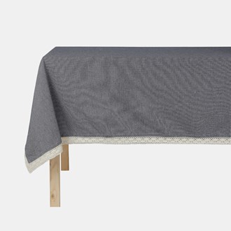 BERRY THIN STRIPE TABLE CLOTH BLUE