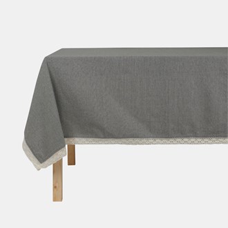 BERRY THIN STRIPE TABLE CLOTH OLIVE