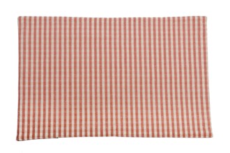 GINGHAM PLACEMAT FIG S/4