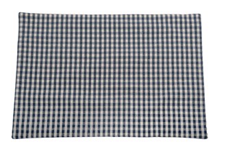 GINGHAM PLACEMAT BLUEBERRY S/4