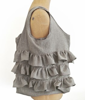 BULK S6 CHECK FILL SHOPPING TOTE EARTH