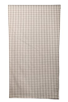 GINGHAM TABLE RUNNER ASH